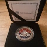 5 Euro 50th Anniversary of the Armed Forces of Malta - Copper–Nickel (CuNi) - Front (In Box)