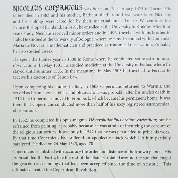 Dated Set 2023 including 'Copernicus' - History
