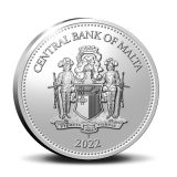 Queen Elizabeth II Platinum Jubilee Silver Proof Malta 10 Euro 2022 - Image 4