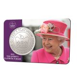 Queen Elizabeth II Platinum Jubilee in Coincard 2.5 Euro 2022 - Coin in card - Front