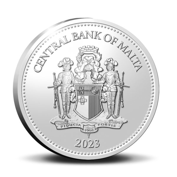 EuroPride Malta Silver Proof 10 Euro 2023 - Rear