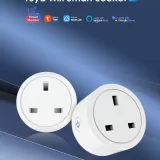 Smart WiFi Socket 20A UK Plug with Energy Monitoring - Voice Control - Compatible with Alexa & Google Home