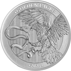 The Golden Eagle 1oz Silver BU (2026)