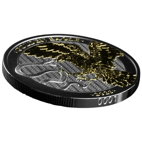 The Golden Eagle 1oz Silver BU Ennobled (2026)