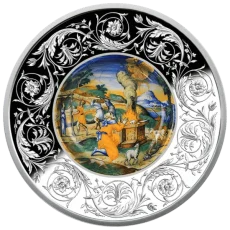 Maiolica 'Sacrifice of Noah'